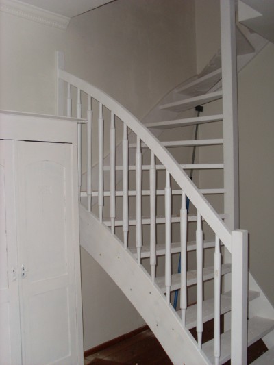 Voorbeeld houten trappen