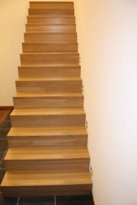 trappen met verlichting