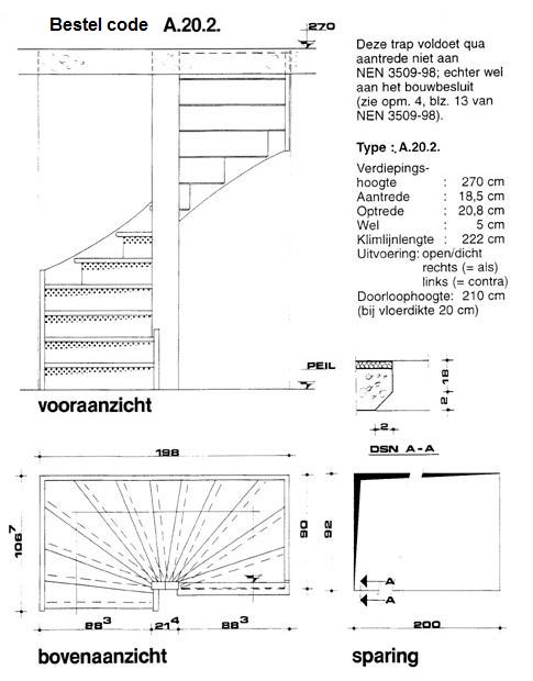 Houten trap op maat