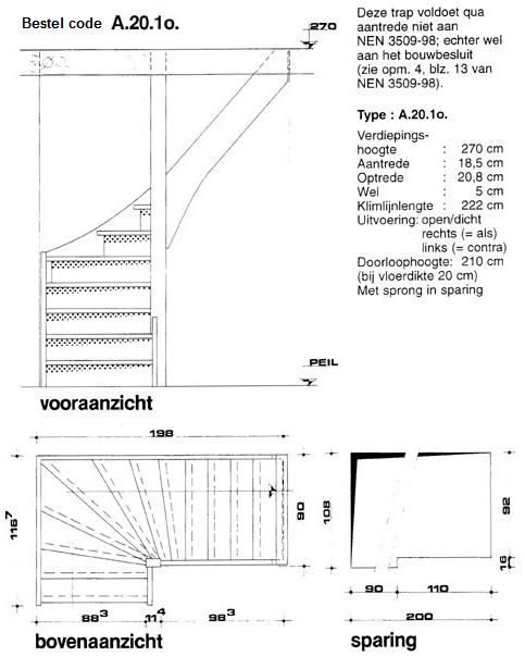 Houten trap op maat