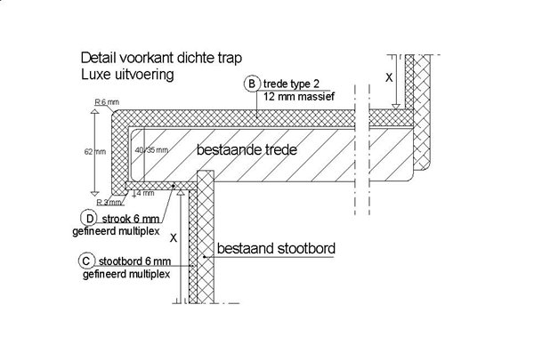 detail open trap