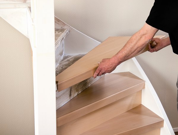 Houten trap op maat